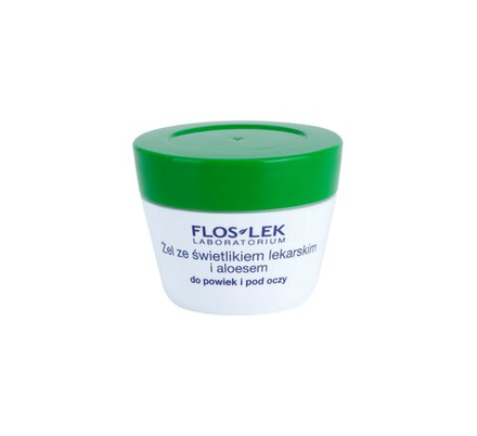 FlosLek Laboratorium Eye Care - гель для области вокруг глаз с очанкой и алоэ вера /   10  g  / GTIN 5905043000275