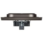 BRITE Розетка 2-местная с заземлением без защитных шторок 16А в сборе РС12-3-БрТБ темная бронза IEK