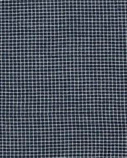 Zara Home плед детский из хлопка, синий, в клетку, 90x120 см