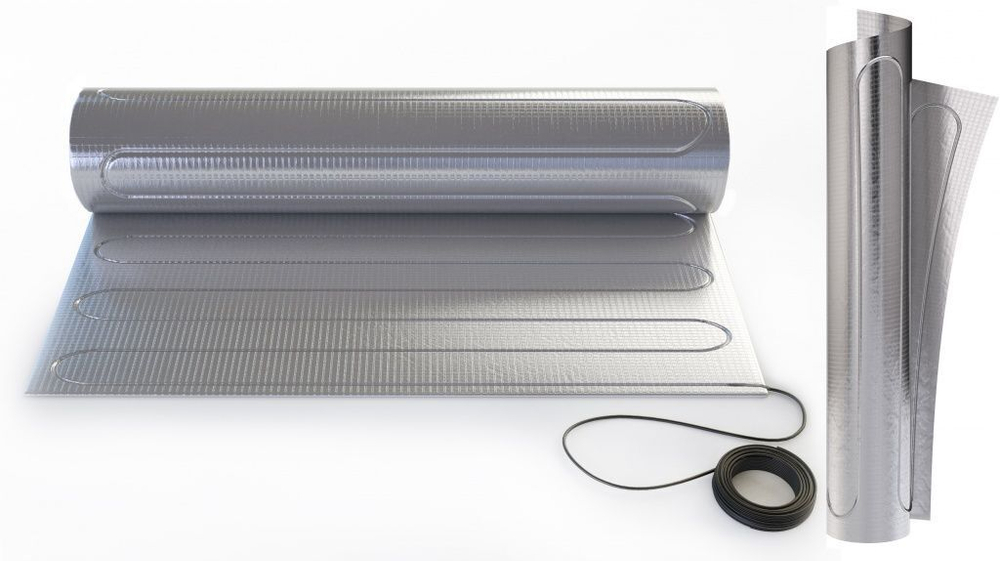 Теплый пол "Теплолюкс" Alumia 525 Вт/3,5 кв.м | Нагревательный мат на фольге