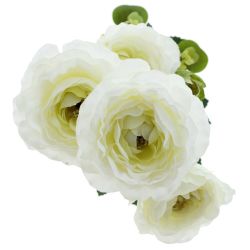 GAEM Цветочная композиция "Ранункулюс", L16 W10 H41 см