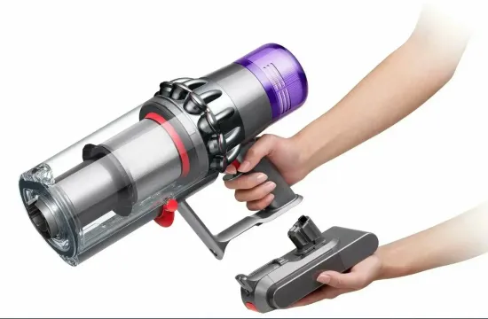 Вертикальный пылесос Dyson V11 Absolute (SV28) EU, Nickel/Blue