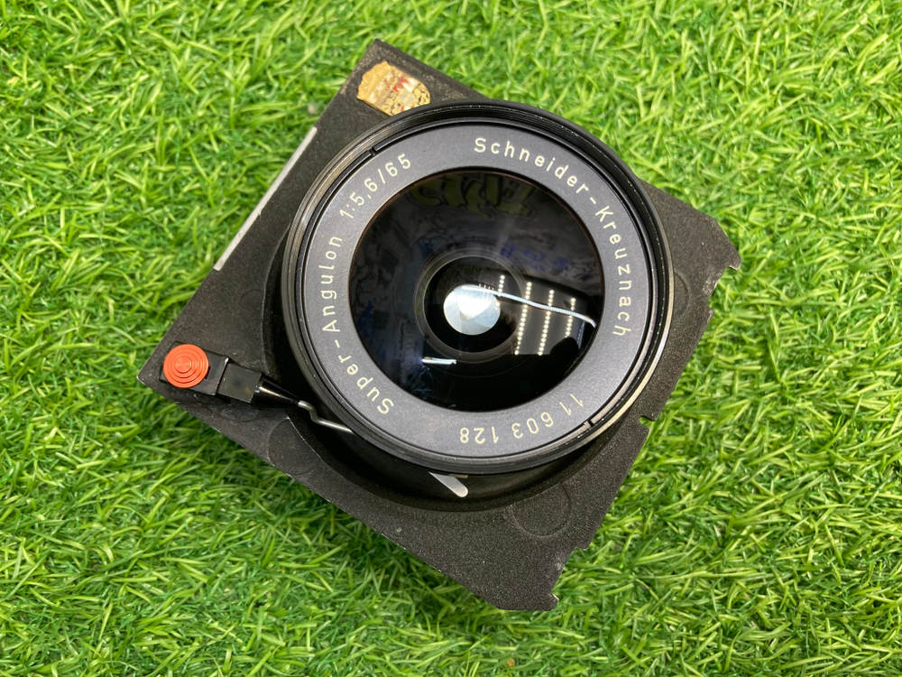 Schneider-Kreuznach 5.6/65 Super-Angulon Technika