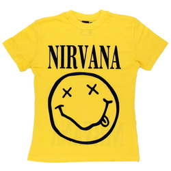 Футболка Nirvana (желтая) (461)