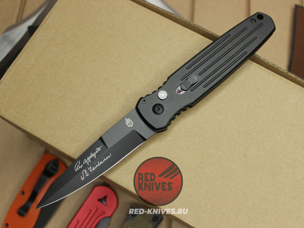 Нож Gerber Covert Auto - черная рукоять G1