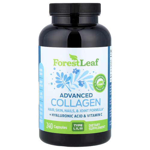 Forest Leaf, Advanced Collagen, 240 капсул