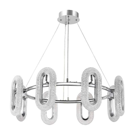 Подвесная светодиодная люстра Modelux Modestyle MS.1120.8 CR