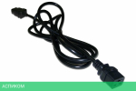 Шнур питания Lanmaster LAN-PP19/20-5.0-BK черный