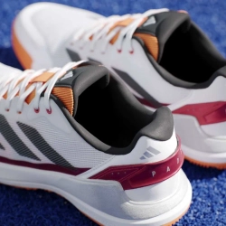Мужские кросовки для Padel Adidas Crazyquick LS Padel M - cloud white/core black/lucid orange