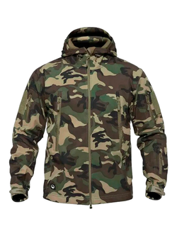 Куртка SoftShell Tactical Jacket. Вудланд