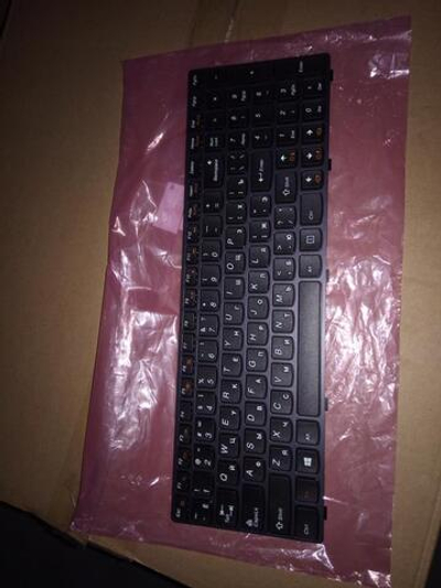 Клавиатура для Ноутбука Lenovo LenovoV580c раскладка - русская, серая (25209644)