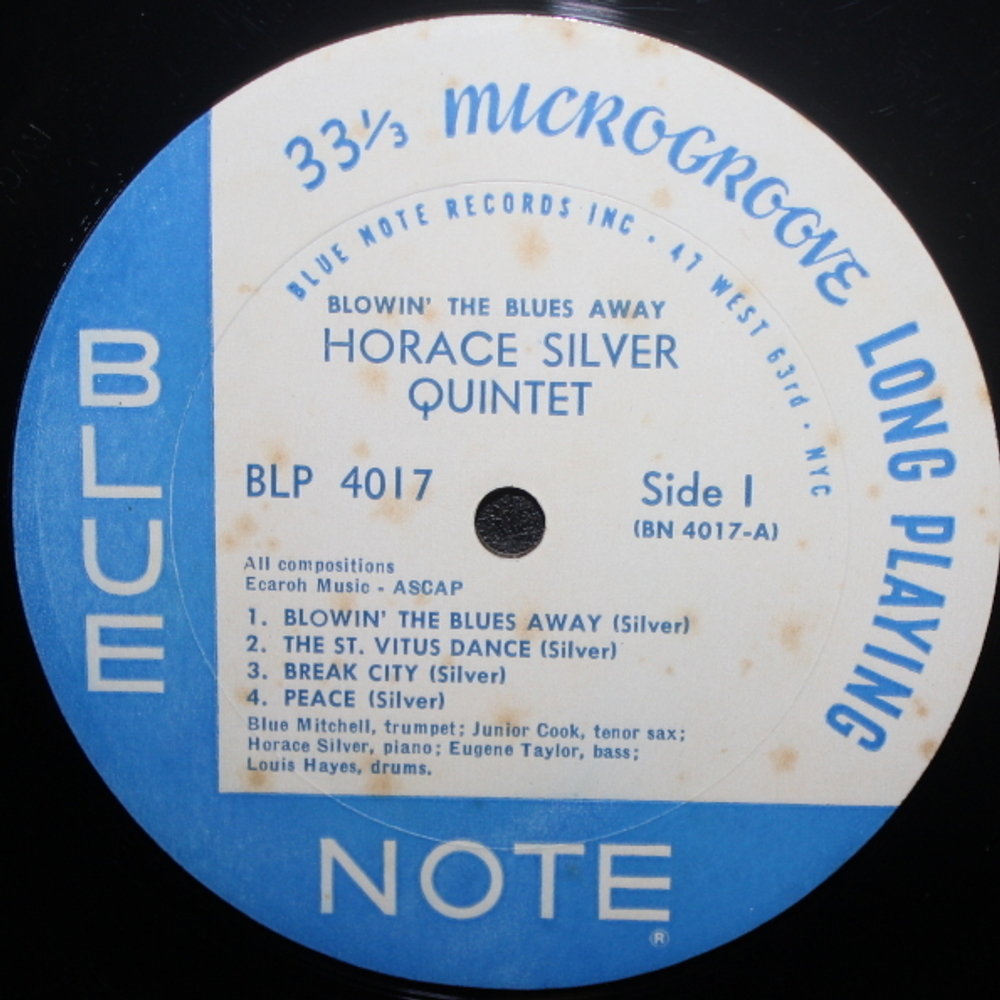 The Horace Silver Quintet & Trio / Blowin' The Blues Away (LP)