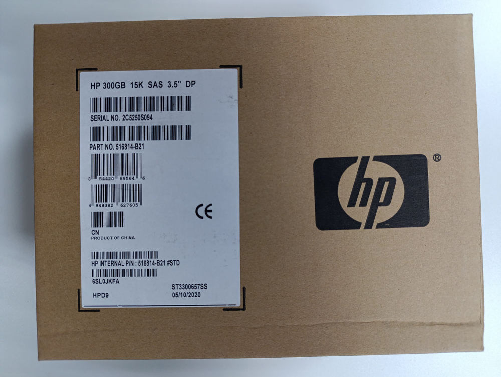 Жесткий диск HP 300GB 15K SAS 3.5 [517350-001] HPD9 RTL