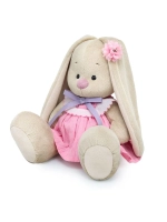 Зайка Ми в платье c лавандовым бантом (малый) SidS-648