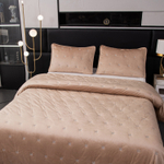 Велюровое покрывало Grande OVS011, размер 160*220, наволочка 50-70 1 шт