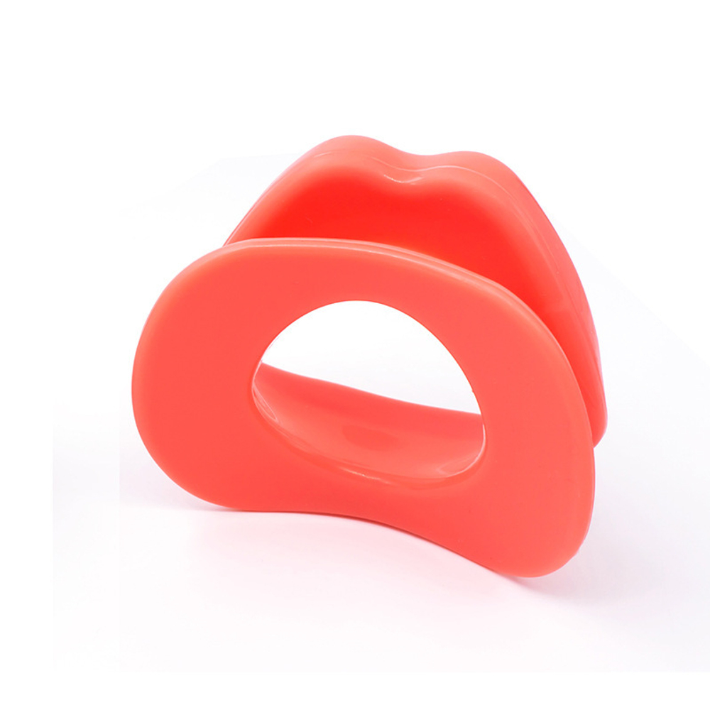 Расширитель фиксатор для рта в форме губ коралл