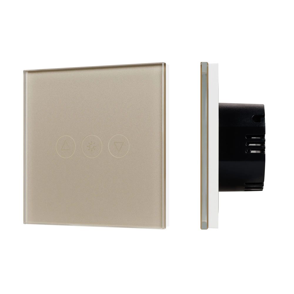 Светорегулятор сенсорный с Zigbee управлением SWT-OMALI-SD3-ZB-GD (250V, 500W) (Arlight, Стекло) 050064