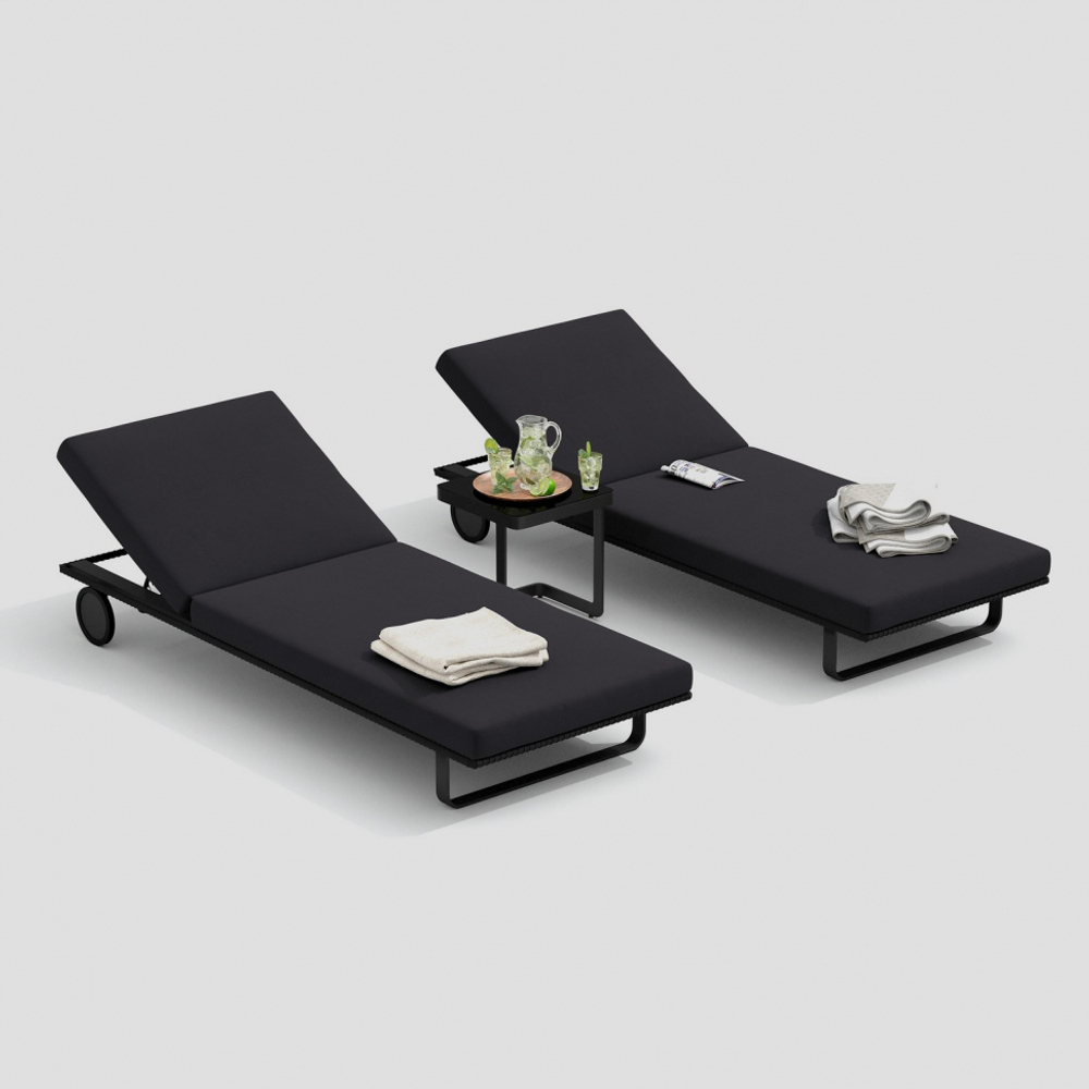 Столик Ideal Patio ДАЛАНО черный