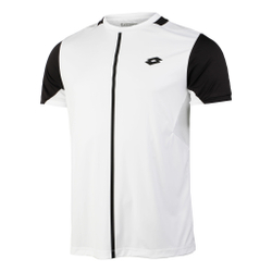 Мужское теннисное поло Lotto Top IV T-Shirt Men - White, Black