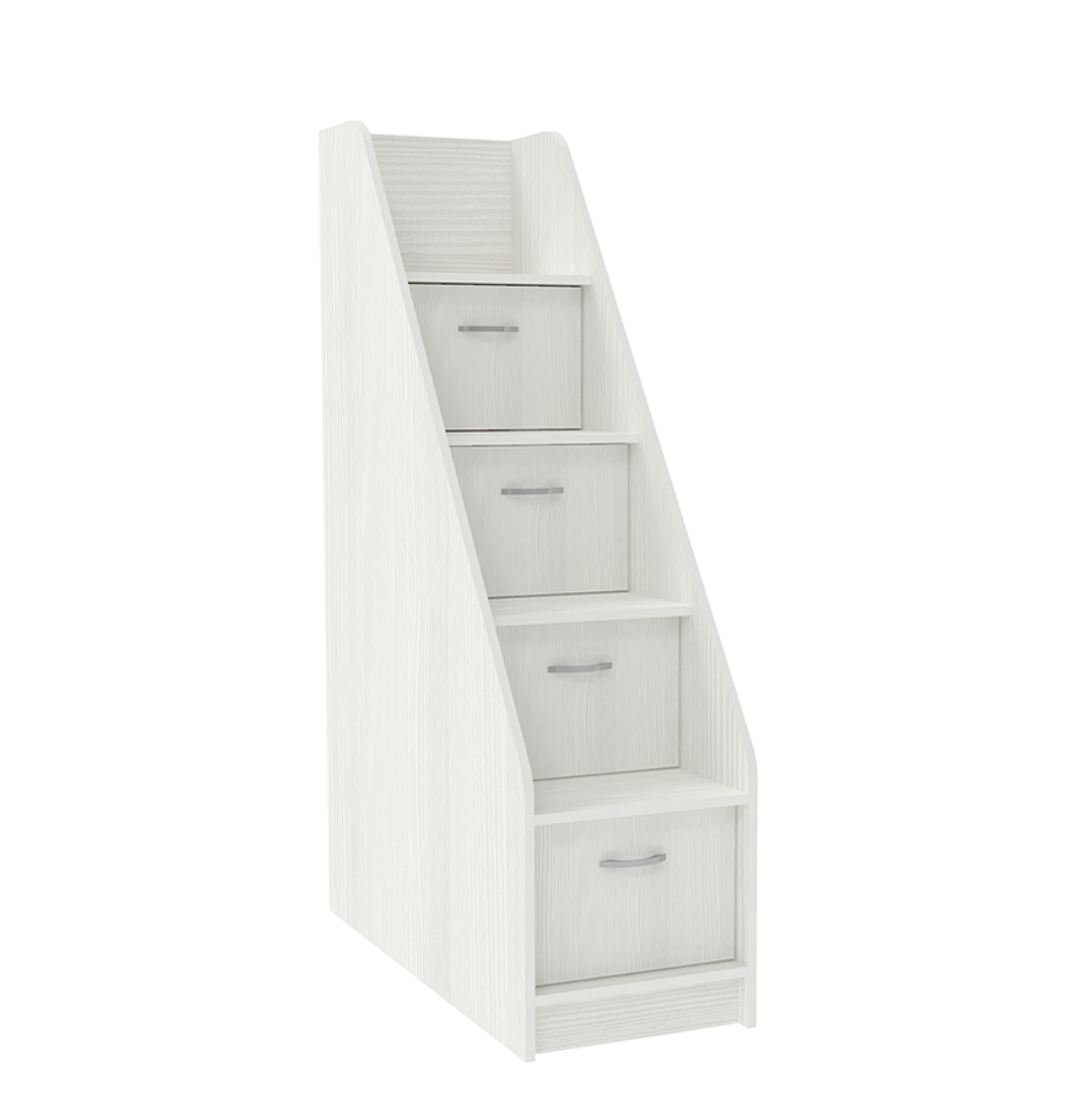 Лестница-комод КарИВи ФК Белое Дерево