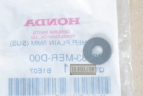 90483-MER-D00. WASHER, PLAIN, 5MM