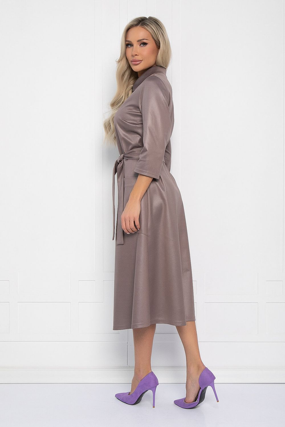 Платье Стильная штучка (капучино) П12716-18 LT Collection