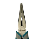 Длинногубцы Ritter Profi 160мм прямые (сталь CR-V), двухкомпонентная рукоятка НТ320216