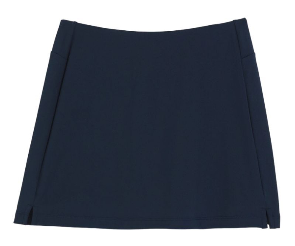 Детская теннисная юбка Wilson Kids Team Flat Front Skirt - classic navy