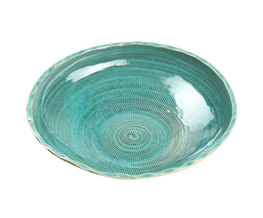 Чаша декоративная керамическая в центр стола Tenderness от S. Bernardo из Португалии