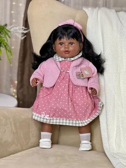 Кукла Berbesa мягконабивная 52см CARLA в пакете (7223K)