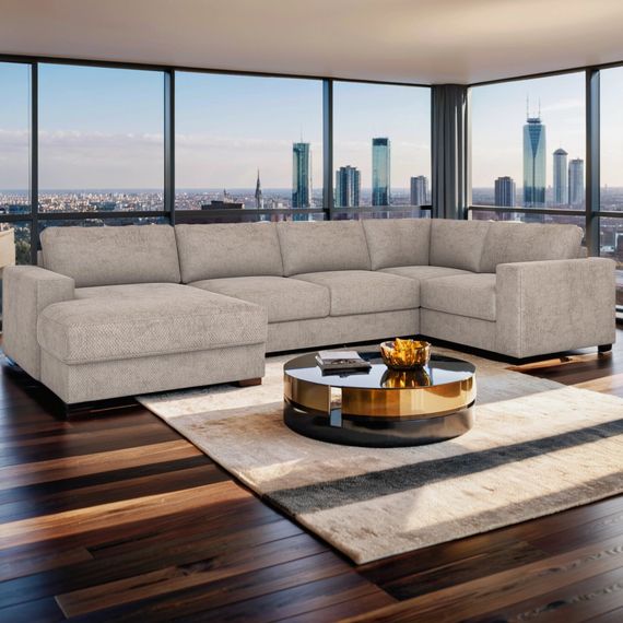 Модульный п-образный диван Дискавери