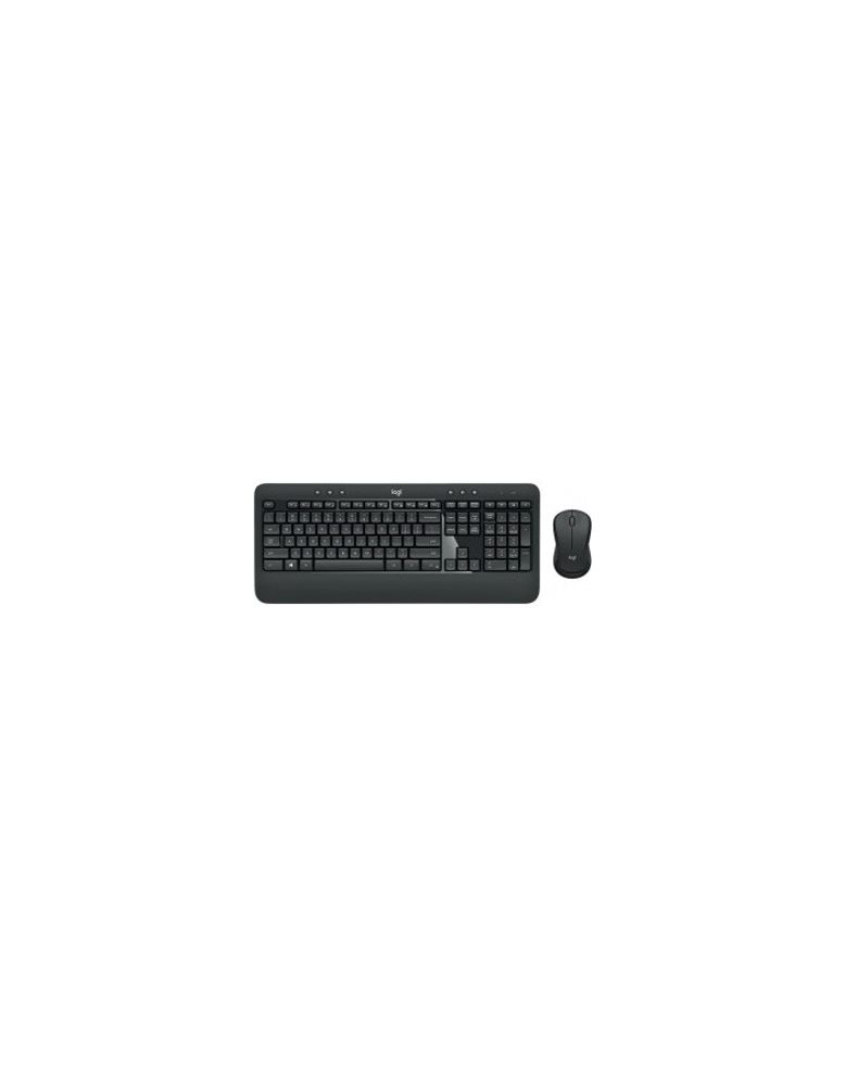 920-008686 Logitech Клавиатура + мышь MK540 Advanced, USB, беспроводной, черный заводская гравировка RU/LAT
