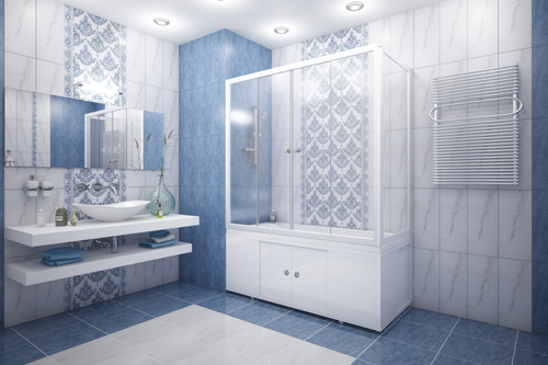 Душевая ширма на ванну "Купе"