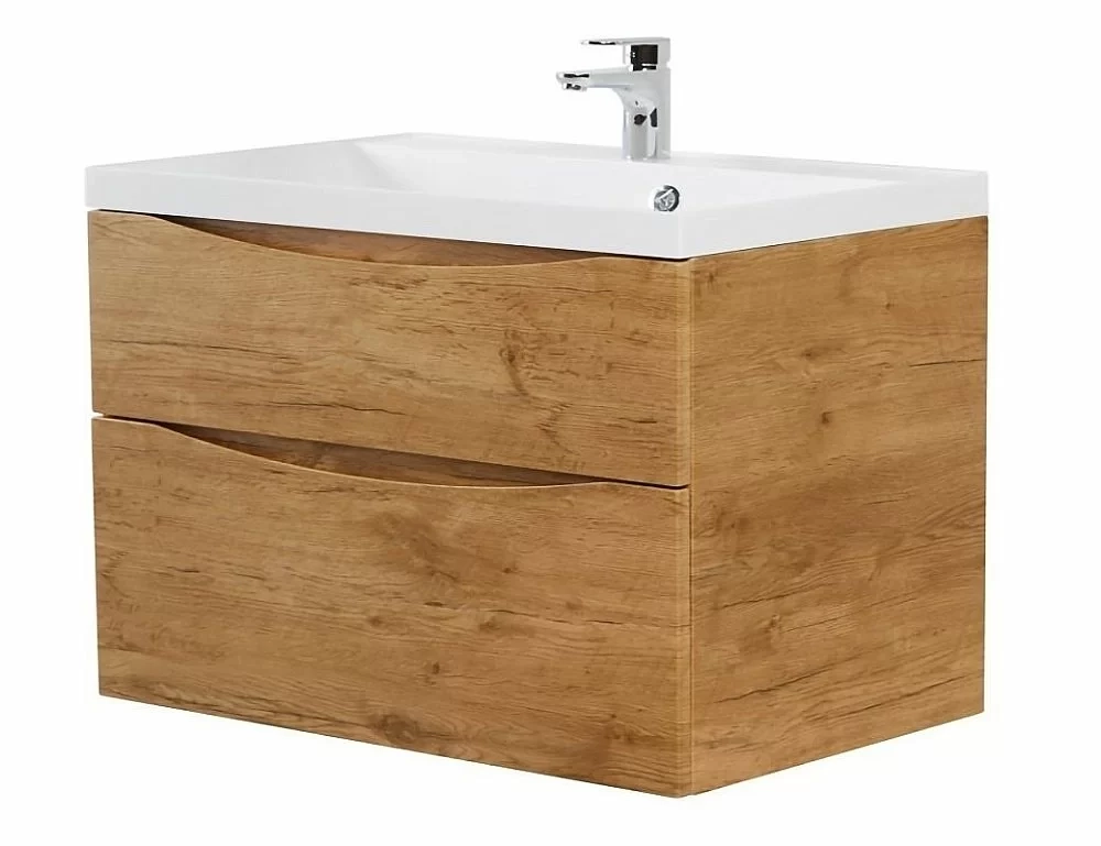 Тумба с раковиной BelBagno MARINO H60-2C-SO-RN-P 90 Rovere Nature