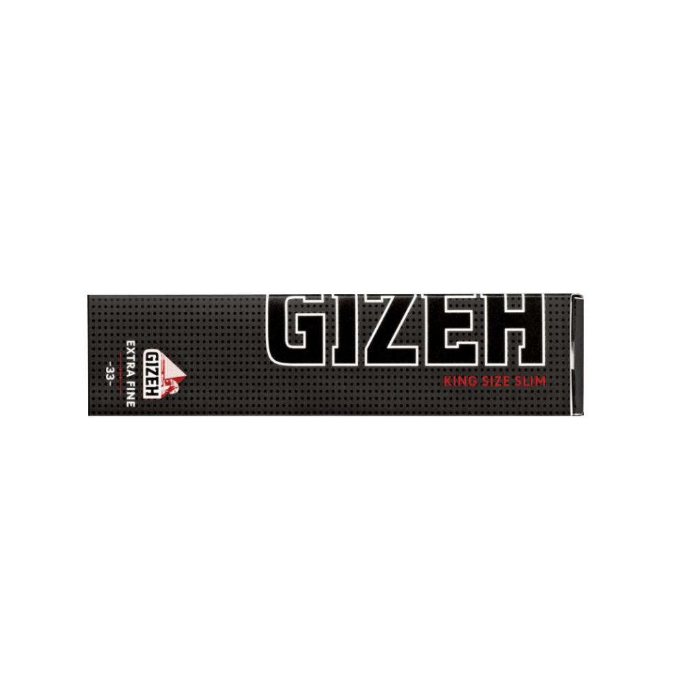 Бумага для сигарет "Gizeh" Black Extra Fine KS Slim Magnet 14г/м 34л*25шт (Германия)