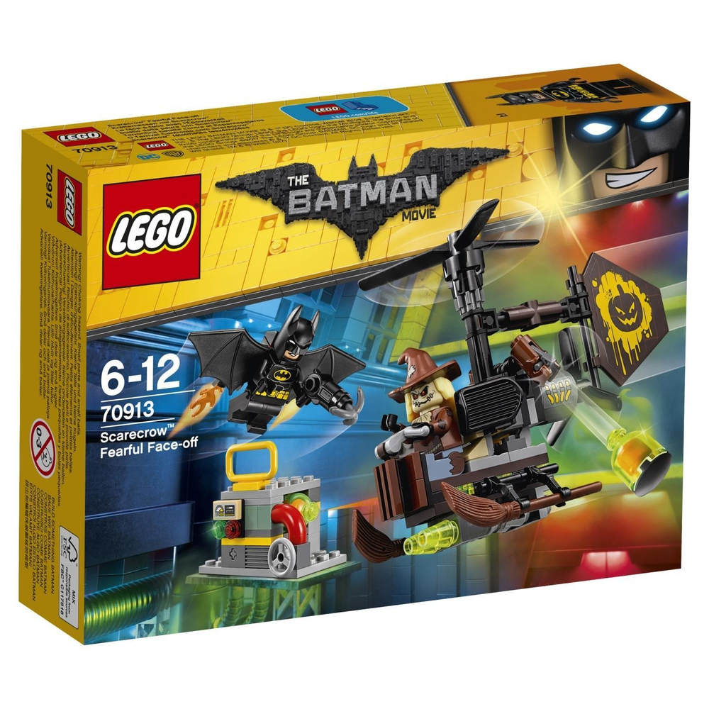 LEGO Batman Movie: Схватка с Пугалом 70913 — Scarecrow Fearful Face-off — Лего Бэтмен Муви