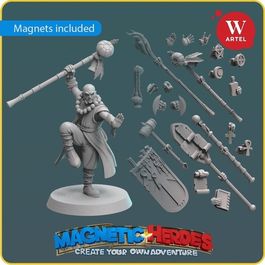 Миниатюра Magnetic Heroes: The Monk