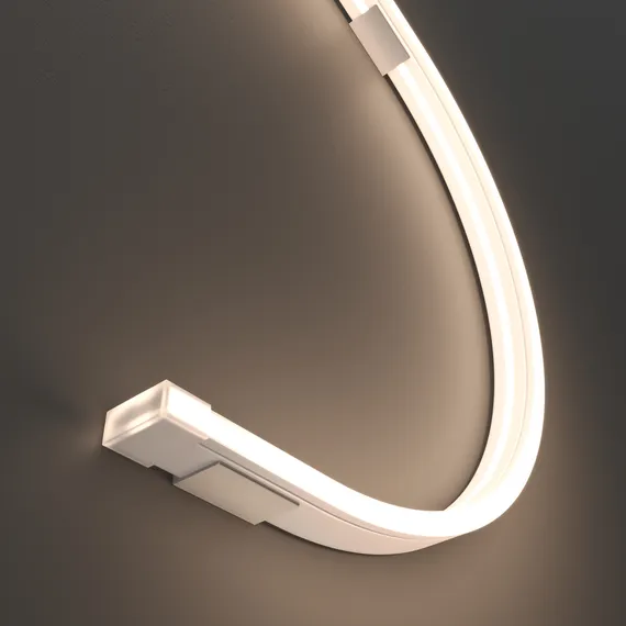 Гибкий неон 12х6 24В 10Вт/м 3000K IP67 5м Led Strip 432029