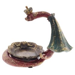 GAEM Блюдо декоративное "Змея", L15 W17 H13 см, 2в.