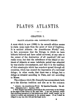 The secret of Plato's Atlantis | John Francis Arundell