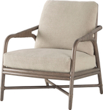 Кресло McGuire Knot Lounge Chair - Rattan