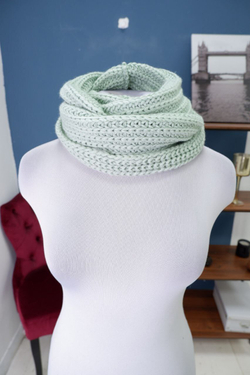 Снуд вязаный