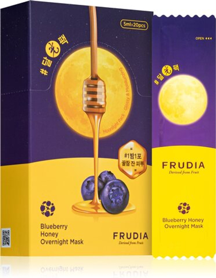 Frudia Honey Blueberry - увлажняющая ночная маска для чувствительной и сухой кожи /   20x5  ml  / GTIN 8803348041306