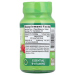 Nature's Truth, Витамин B12 с фолиевой кислотой, натуральные ягоды, 2500 мкг, 60 быстрорастворимых таблеток