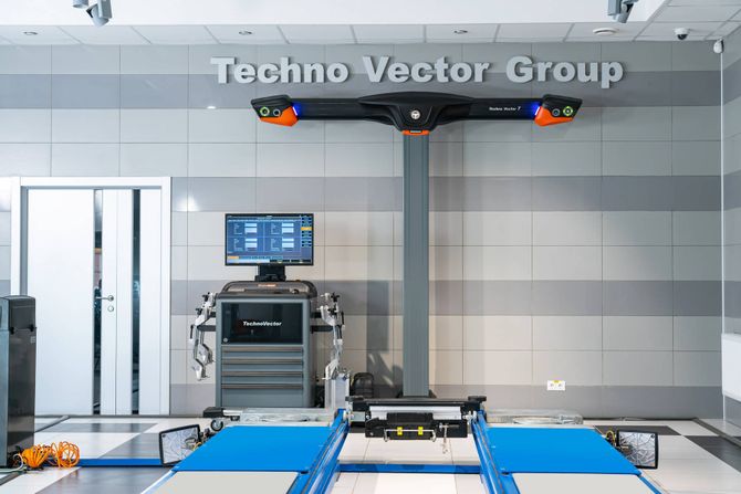 ТехноВектор (P 7204 TAS) стенд сход-развал 3D