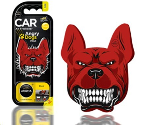 Ароматизатор подвесной  Angry Dogs  Black (AROMA CAR)