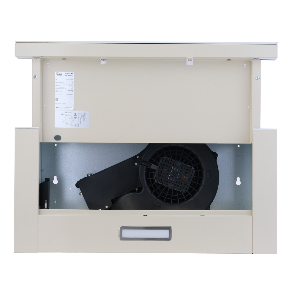 Встраиваемая вытяжка Oasis серии Standart UV-60IG