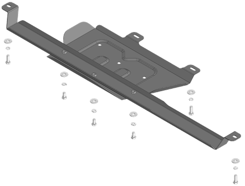 Защита раздаточной коробки, 2 мм, Сталь. для TANK 700 2024-н.в., Motodor.73122