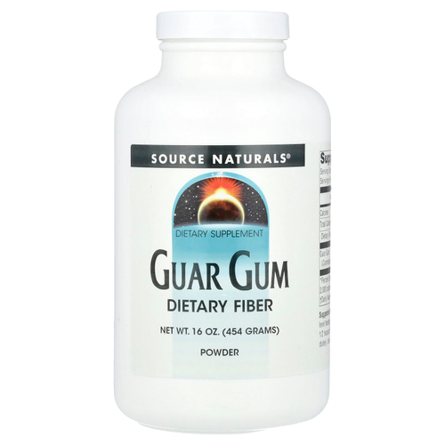 Source Naturals, Гуаровая камедь, порошок, 454 г (16 унций)