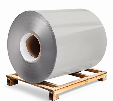 Сталь оцинкованная 0,7х1250х3000 мм RAL 7035 светло-серый Грунт обр.стороны / защ.пленка